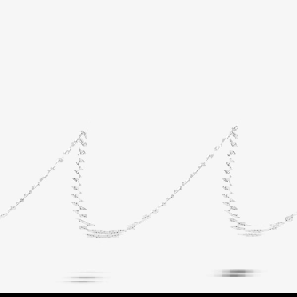 T. H. Baker Silver 16-18inch Box Chain GK-N2323