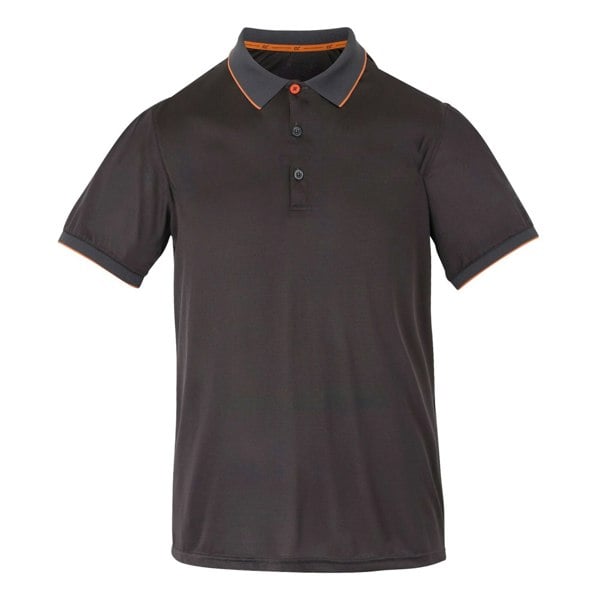 Regatta Mens Remex II Polo Shirt - Ash/Fox Solid