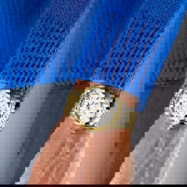 Sekonda Armstrong Moonphase Gold Watch 30228