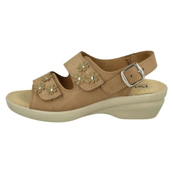 Padders Ladies Padders Hook & Loop Sandals Bluebell