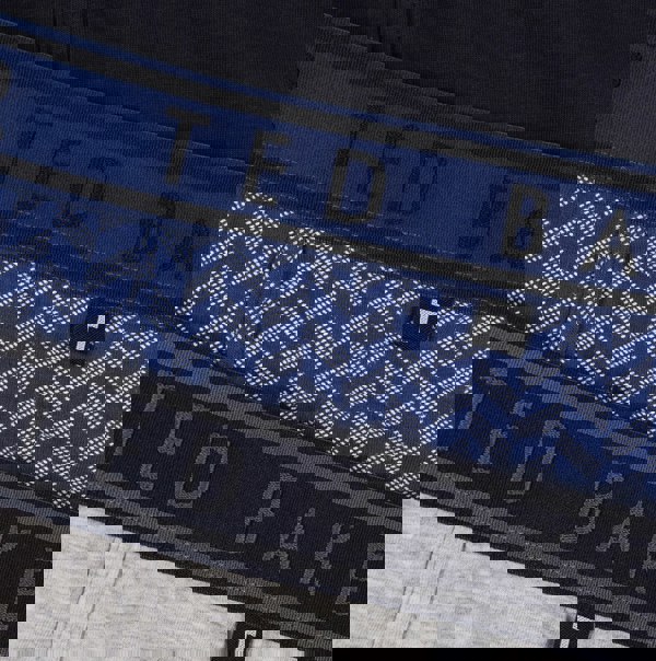 Ted Baker Ted Baker 3-Pack Cotton Boxer Briefs Mens Boxer Briefs Navy/Rovelli Blue/Heather Grey