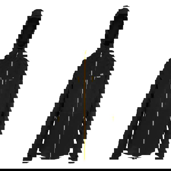 Regatta Mens Highton Stretch Padded Jacket - Black/Gold