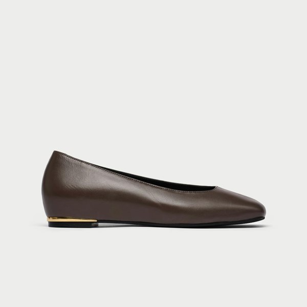 Calla Lucinda Flat Shoes for Bunions & Wide Feet  - Slate Leather