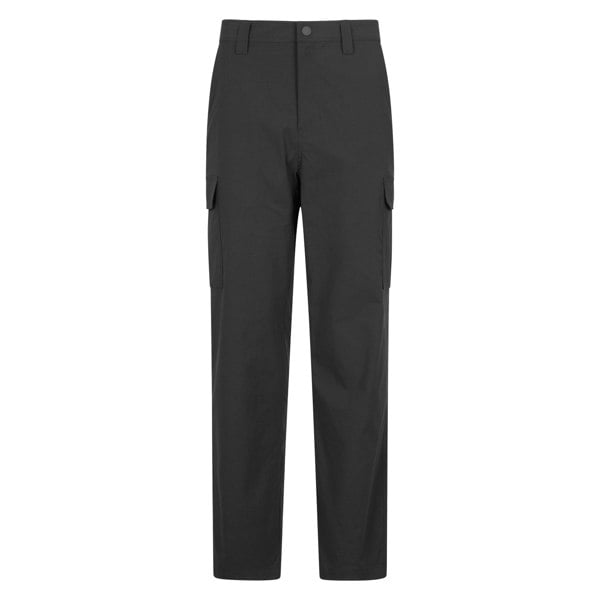 Mountain Warehouse Mens Delta Stretch Cargo Trousers - Black