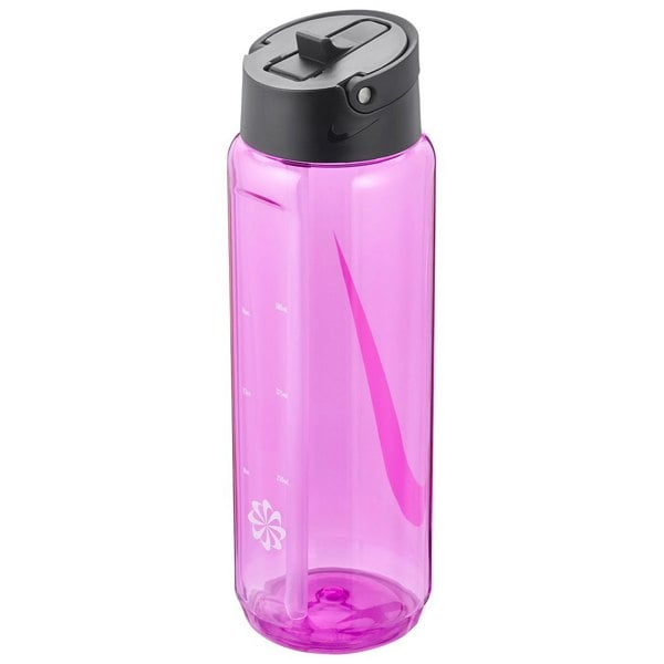 Nike Renew Recharge Graphic Print Water Bottle - Fire Pink/Black/White