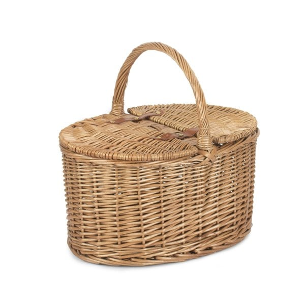Wicker Picnic Baket with Lining