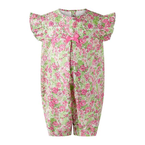 Rachel Riley Vintage Rose Babysuit