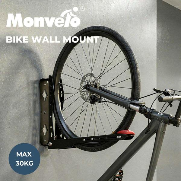 Monvelo Bike Racks Garage Wall Mount Bicycle Storage Adjustable Foldable Swivel