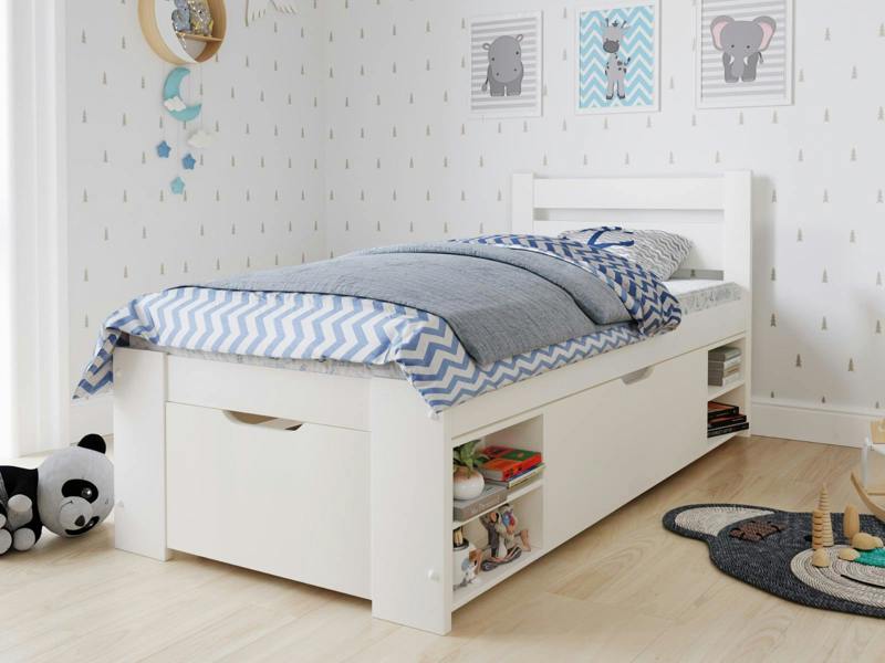 Hansa Storage Bed White