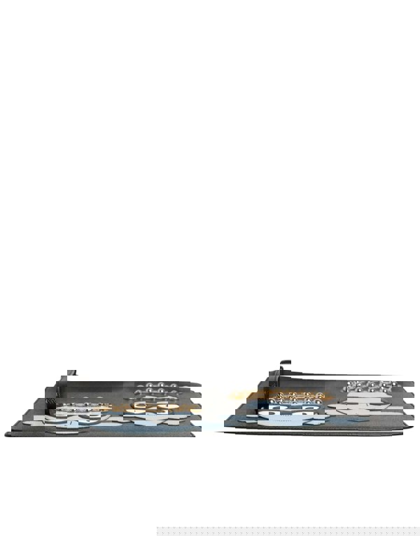 Angel Faces Leather Clutch