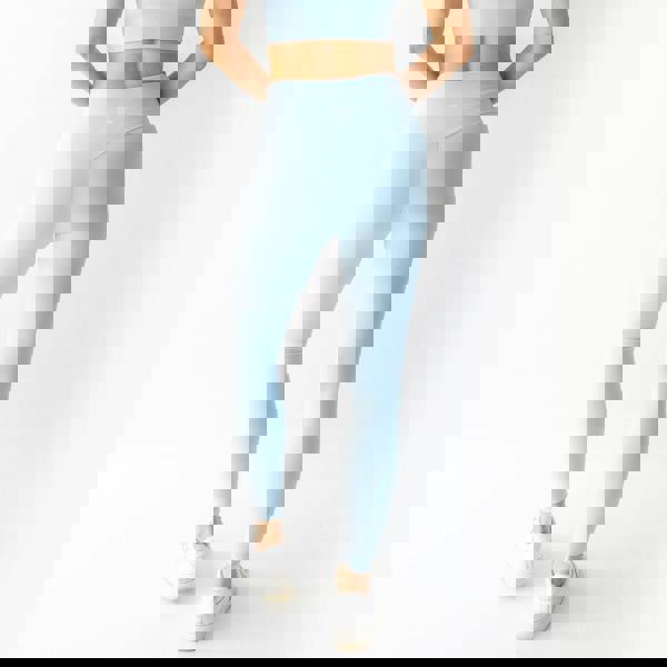 Kecks Powder Blue Active Leggings