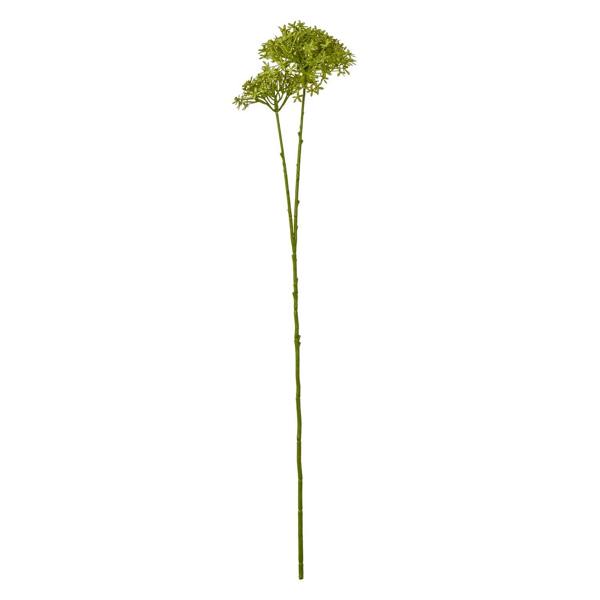 Wyld Haus Set of 3 Artificial Flowers Green Crown Hydrangea Stems