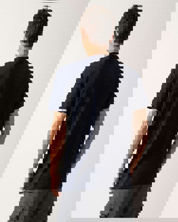 Tommy Hilfiger Brand Love Hilfiger Mens Tee - Desert Sky - CHO - Designer Mens T-Shirts & Tops