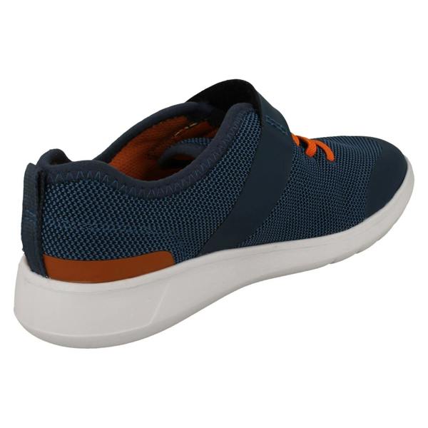 Clarks Boys Clarks Breathable Lightweight Trainers Scape Trace