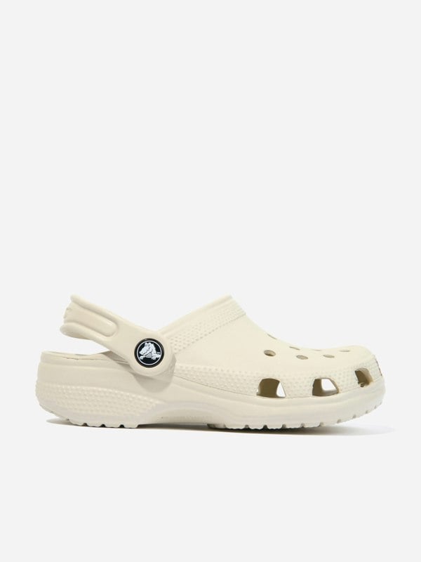 Crocs Kids Classic Clog in Beige
