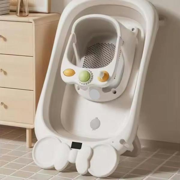 Havendro Non Slip Soft Toddler Bath Chair with Suction Cups for 6 Months Plus