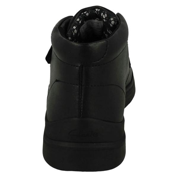 Clarks Childrens Clarks Ankle School Boots Goal Strap K