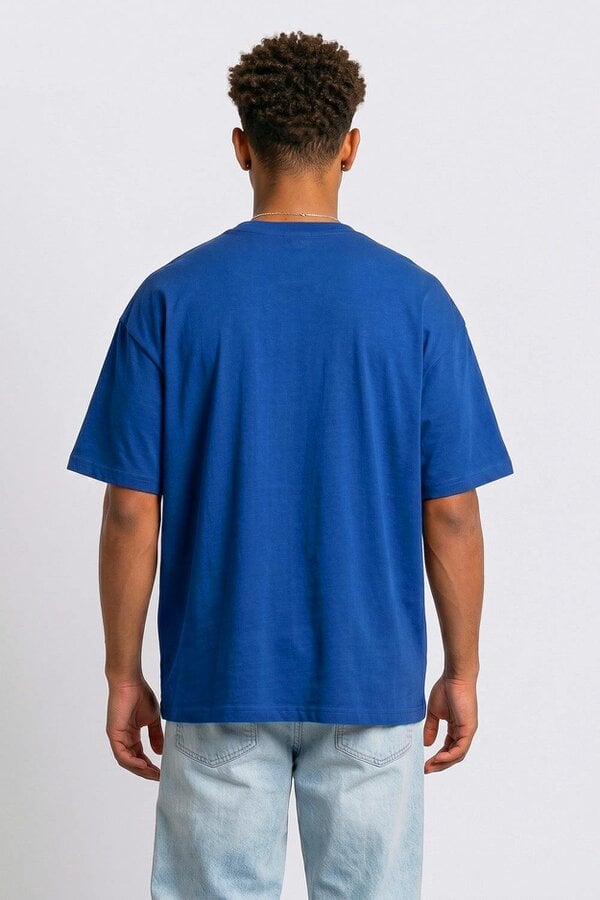 London Attitude Oversized Heavyweight Angel Graphic T-Shirt
