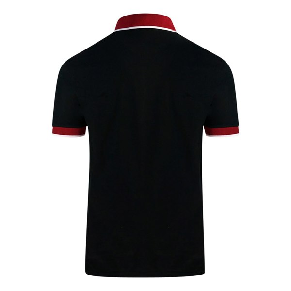 North Sails NS Colour Block Polo Shirt - Black