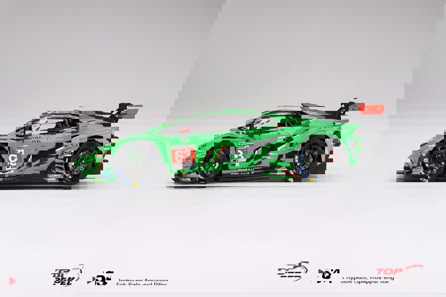 TSM Lamborghini Huracan GT3 EVO2 #63 Iron Lynx 2023 IMSA Daytona 24 Hrs 1:18 TS0534