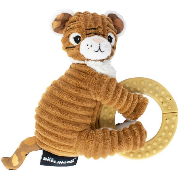 Les Deglingos Teething Ring - Yellow