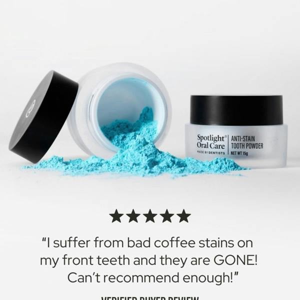 Spotlight Oral Care Anti-Stain Tooth Powder 15 g