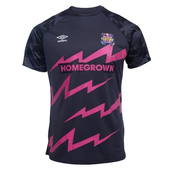 Umbro Mens Culture Clash Red Bull Jersey - Carbon/Black