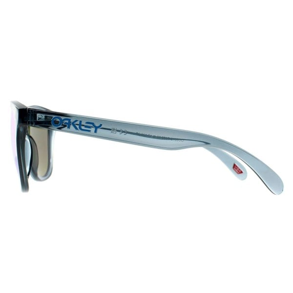 Oakley Sunglasses Frogskins OO9013-F6 Crystal Black Prizm Sapphire Polarized