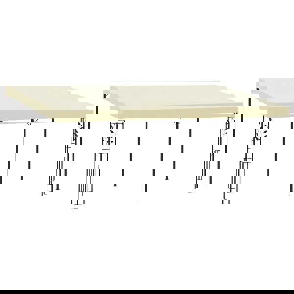 Berkfield Wall-mounted Gazebo 6x3x2.5 m Cream