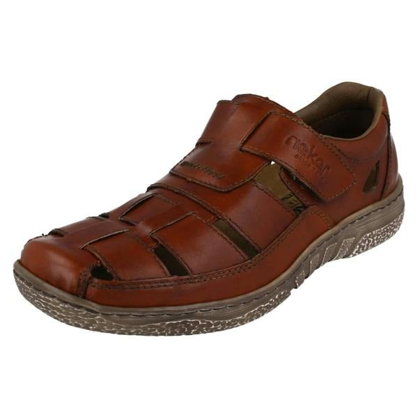 Rieker Men Rieker Casual Extra Wide Closed Toe Sandals 03578