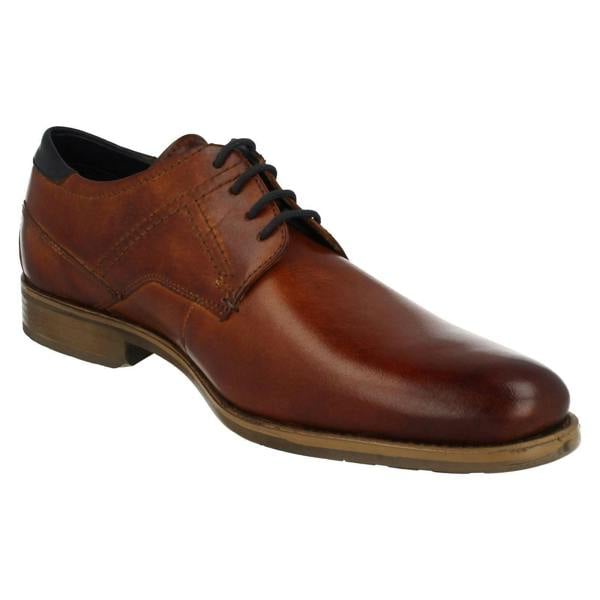 Bugatti Mens Bugatti Smart Lace Up Shoes 312-16302