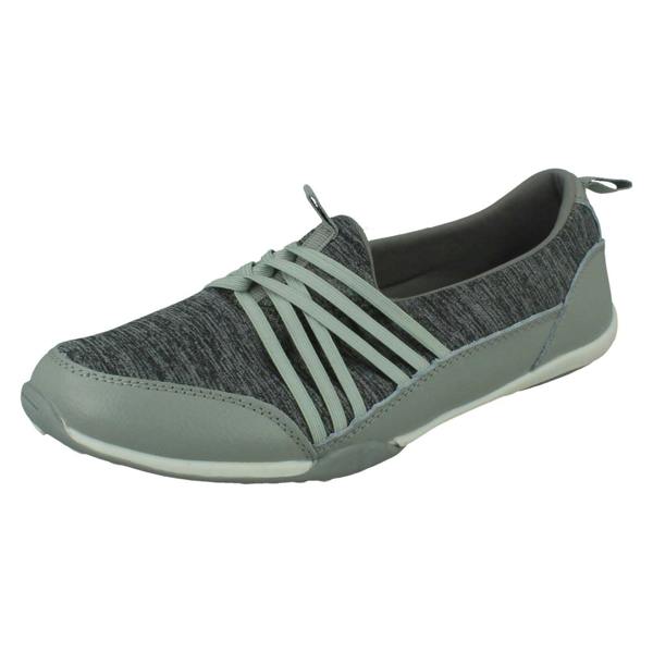 Down to Earth Ladies Down To Earth Flat Casual Pumps F80511