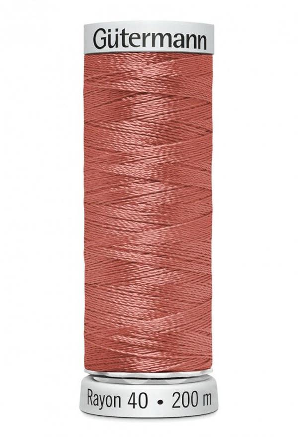 Gutermann No 40 Sulky Rayon Embroidery Thread 200m Rayon Thread Suitable For Embroidery