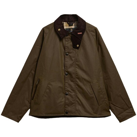 Barbour Icons Transport Waxed Jacket - Brown