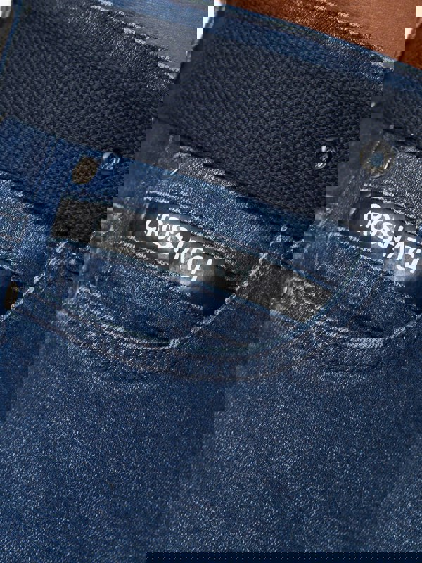 Crosshatch Princed Denim Jeans Dark Wash