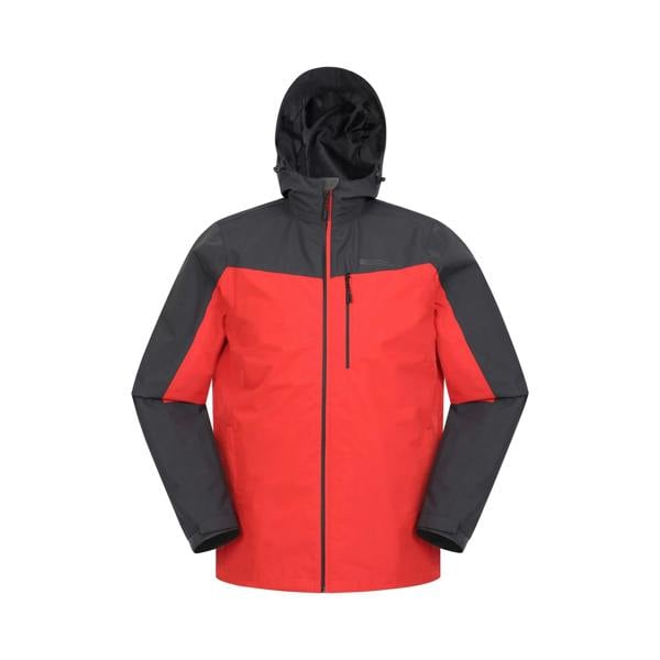 Mountain Warehouse Mens Brisk Extreme Waterproof Jacket - Active Red - 