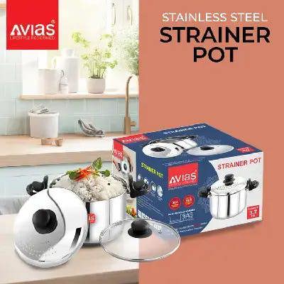 AVIAS STRAINER POT 3.7LTS