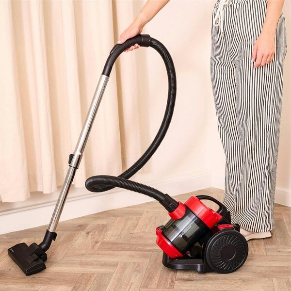 Rediffusion Multi Cyclonic Bagless Vacuum Cleaner Red