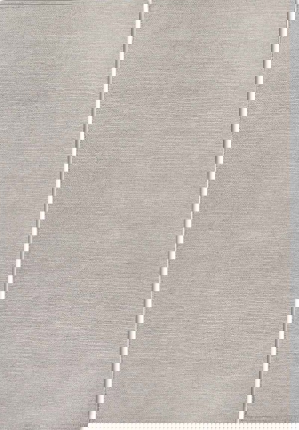 Delhi Wool Cream Rug Pradesh – Handwoven