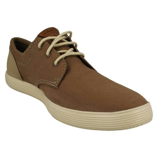 Clarks Mens Clarks Lightweight Lace Up Summer Trainers Sharkford Walk
