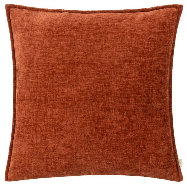 Evans Lichfield Buxton Reversible Square Cushion Cover - Burnt Orange