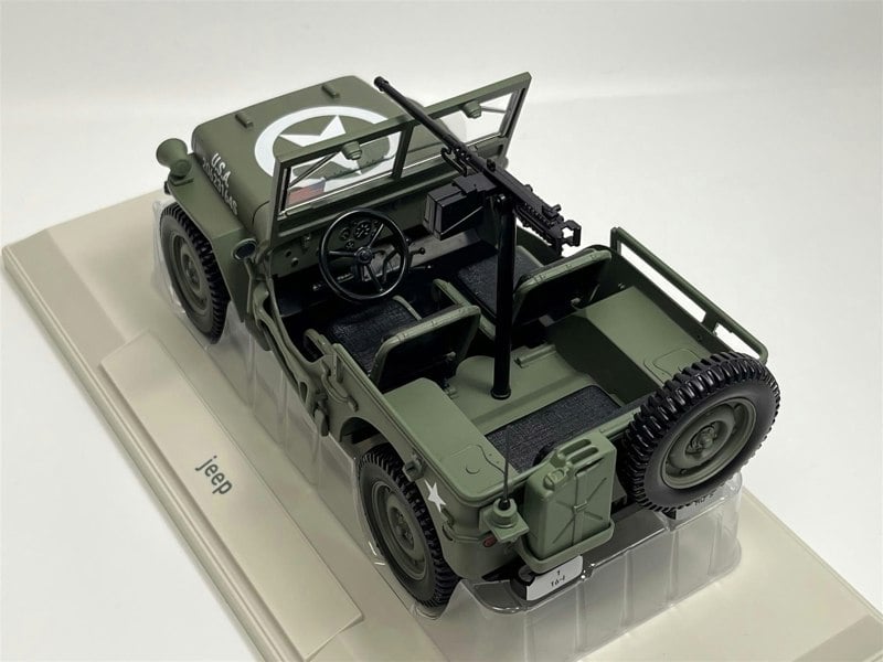 Norev Jeep Army D Day 1944 1:18 Scale Norev 189016