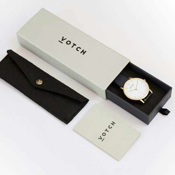 Votch ROSE GOLD & LIGHT GREY WATCH | MOMENT