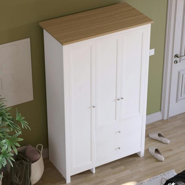 Vida Designs Arlington 3 Door 2 Drawer Wardrobe