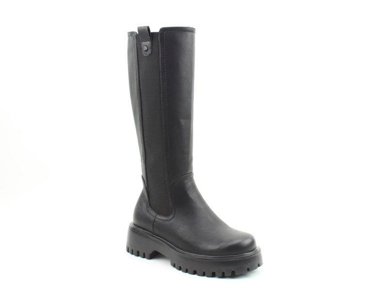 Heavenly Feet ZINNIA Womens Knee High Boots Black