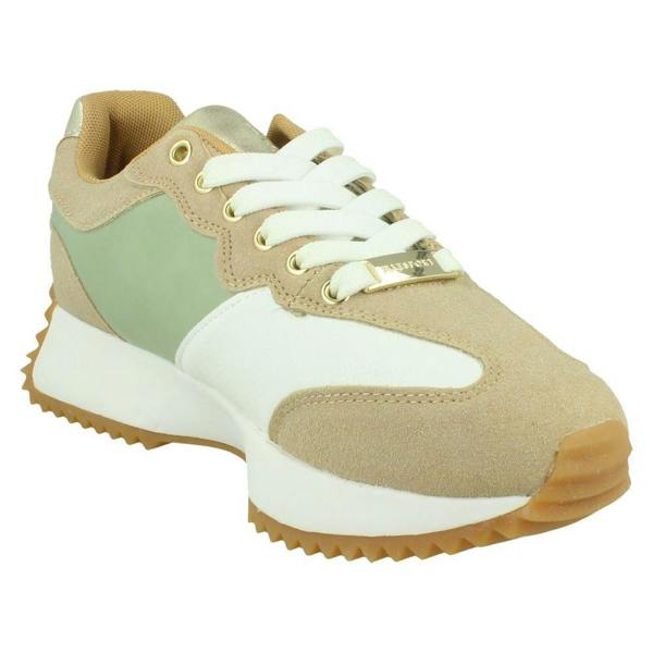 Elle Sport Ladies Elle Sport Slight Wedge Lace Up Trainers F7296