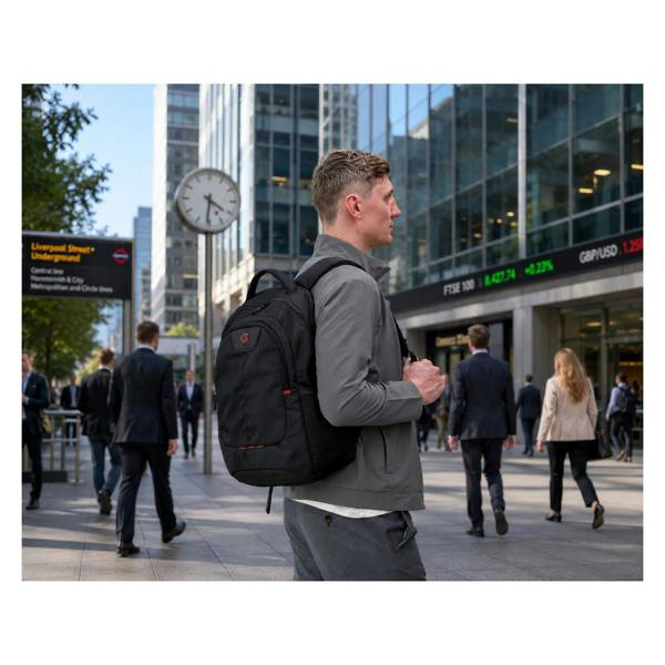 Crossgear Lisbon Laptop Backpack - 30L Everyday Commuter Rucksack