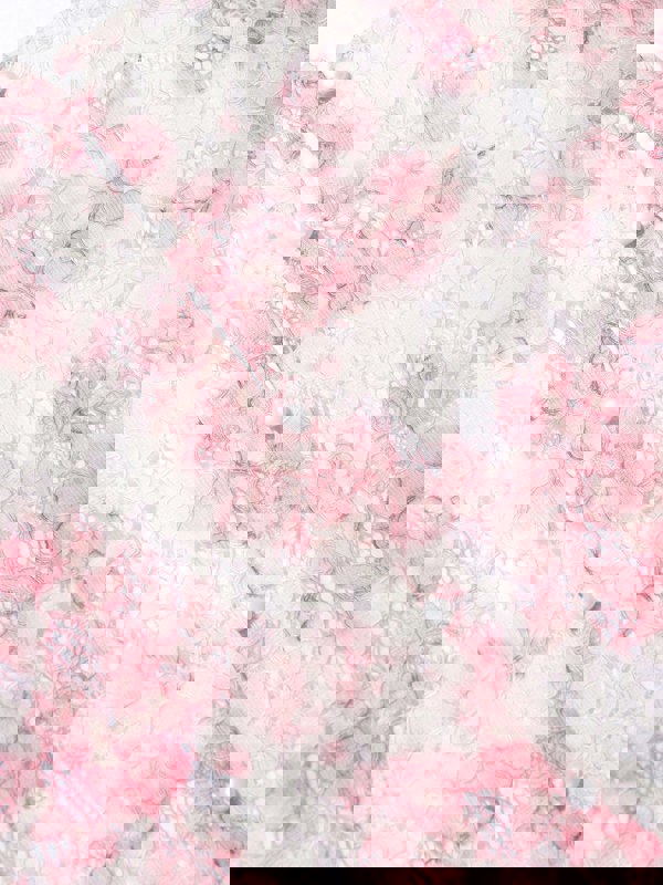 Guess Girls Cherry Blossom Lace Blouse in White