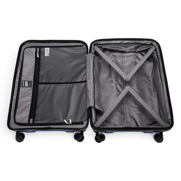 Eagle Luggage Expandable Strong ABS Hardshell Cabin Suitcase 55 x 39 x 24 cm Luggage Suitable for Easyjet, Ryanair