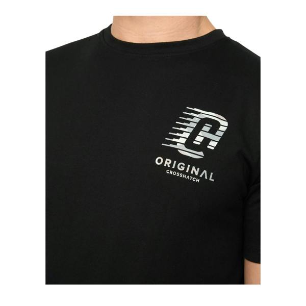 Crosshatch Mens Winchamp T-Shirt - Black - 